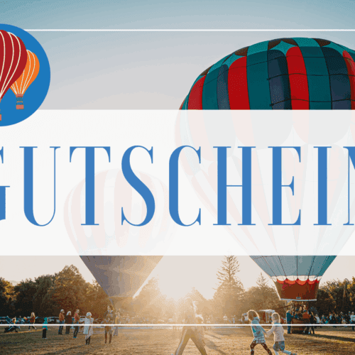 Geschenkgutschein für einen Ballonflug